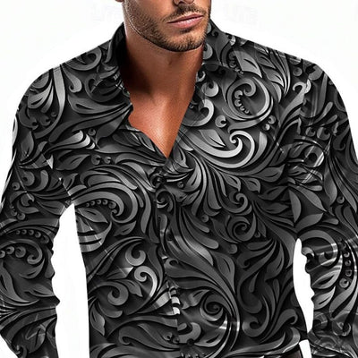 Camisa Hawaiana Vintage Estampada para Hombre - Cómoda y Fresca para el Verano - Image 9