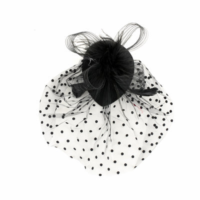 Tocado de Novia con Plumas y Flores - Sombrero Vintage para Fiesta - Image 6