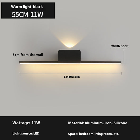 Espejo LED Minimalista de Lujo Moderno con Iluminación Frontal - Image 6