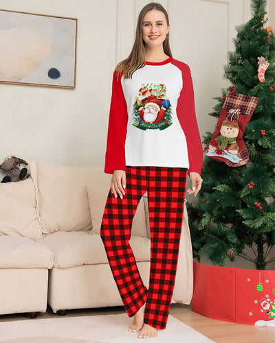 Pijamas Navideños Familiares a Juego con Pantalón a Cuadros - Image 5