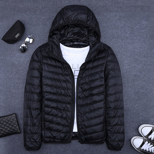 Chaqueta Acolchada Ultraligera con Capucha para Hombre - Image 7