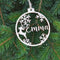Adornos Navideños Personalizados con Etiqueta de Regalo
