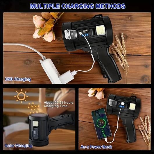 Linterna Solar Portátil Recargable para Emergencias - Image 3