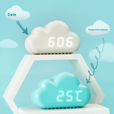 Reloj Despertador LED Inteligente con Control de Voz y Calendario - Image 3