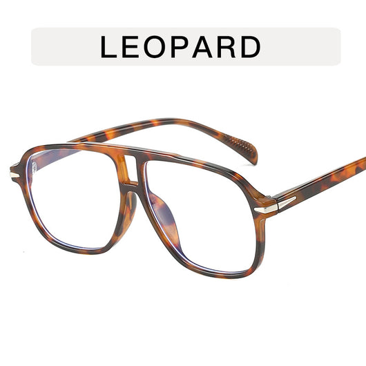 Black frame retro double beam sunglasses with bright orange lenses, featuring silver accents on the temples. - Image 12