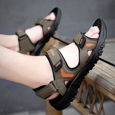 Sandalias Velcro para Hombre Transpirables Verano Playa - Image 7