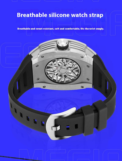 Reloj Mecánico Elegante para Hombre - Estilo Ejecutivo Casual - Image 9