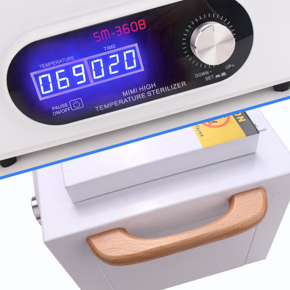 Esterilizador de Alta Temperatura para Salones de Belleza y Uñas