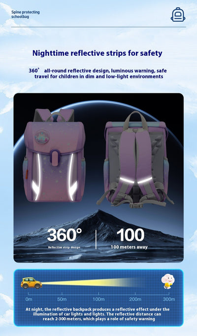 Mochila Escolar de Gran Capacidad para Niños - Ergonómica y Ligera - Image 9