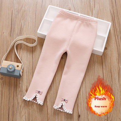 Pantalones Térmicos Acolchados para Niña - Forro Polar Grueso - Image 6