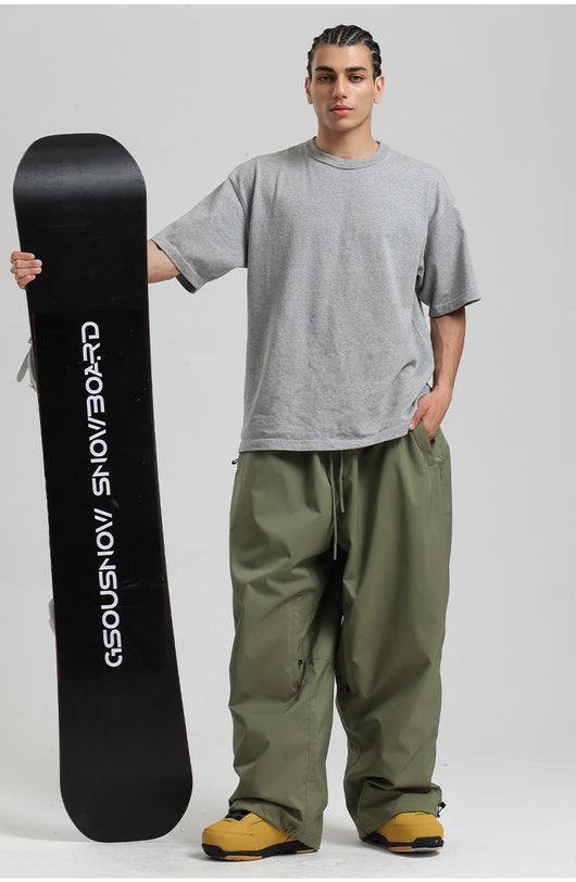 Pantalones de Trabajo Sueltos Impermeables y Transpirables con Pierna Ancha - Image 27