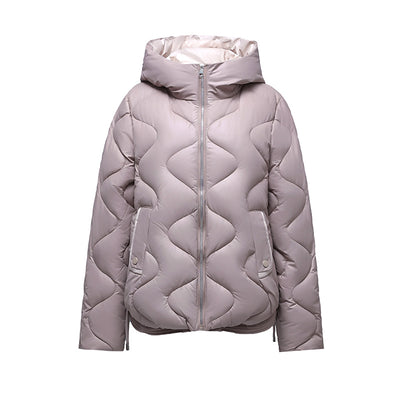 Abrigo Acolchado Estilo Occidental con Capucha para Mujer - Diseño Slim Fit - Image 5