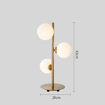 Lámpara de Mesa Esférica Moderna para Dormitorio - Image 8