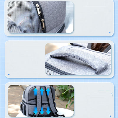 Bolsa Térmica Portátil para Gatos con Correas de Hombro - Image 15