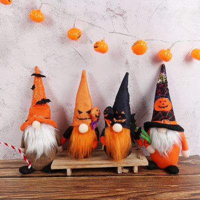 Muñecos Navideños sin Rostro - Adornos Festivos de Gnomos y Personajes Mágicos