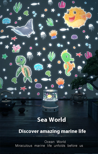 Lámpara Proyectora de Estrellas con Bluetooth y Luz Luminosa - Image 30