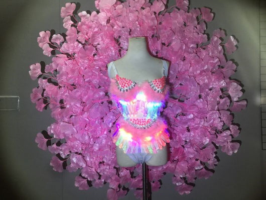 Traje de Presentación con Alas Luminiscentes LED - Image 7