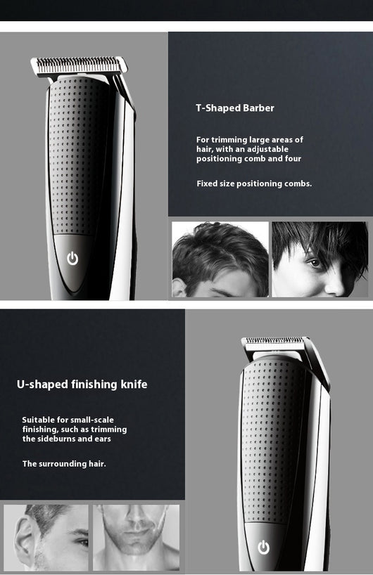 Cortadora de Cabello Profesional Multiusos con Cabezal Intercambiable - Image 19