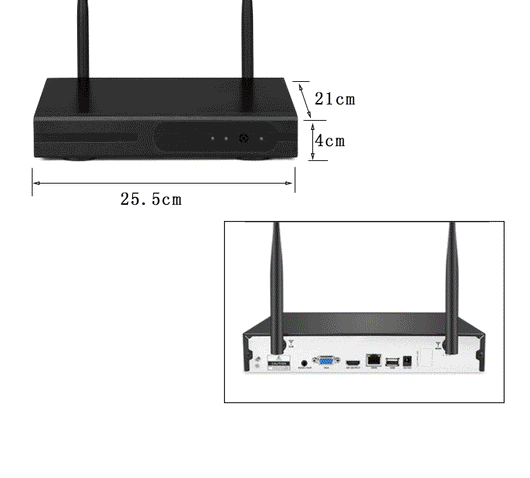 Sistema de Vigilancia Inalámbrica 4 Cámaras - Image 7