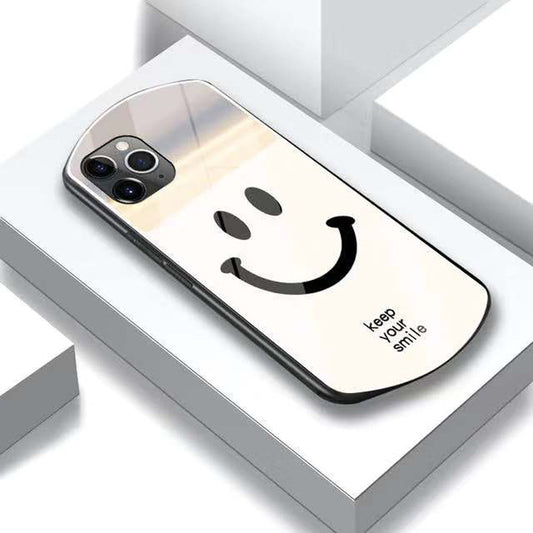 Funda Protectora Ovalada de Cristal Templado Love Simple