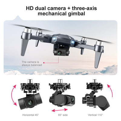 Dron PTZ de Tres Ejes Autonivelante con Diseño Plegable - Image 3