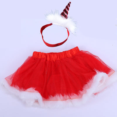 Diadema Tutú Rojo Escarlata para Fiesta de Halloween Bebé - Image 8