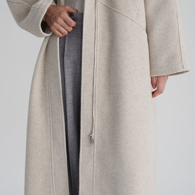 Abrigo Largo de Lana para Mujer - Elegancia y Calidez - Image 13
