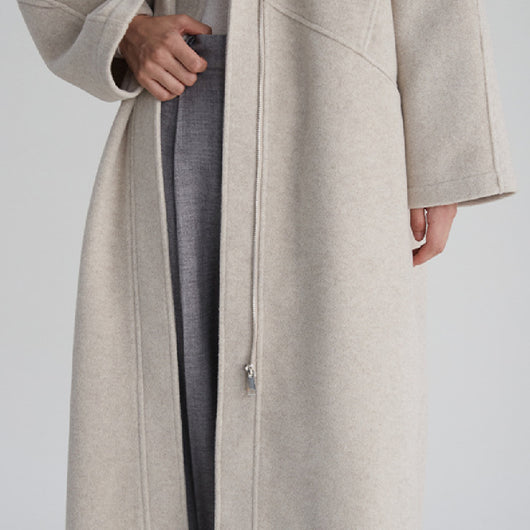 Abrigo Largo de Lana para Mujer - Elegancia y Calidez - Image 13