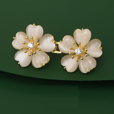 Broche Flor de Cerezo para Mujer - Hebilla de Cinturón Elegante