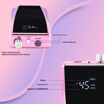 Pulidora de Uñas Inalámbrica Portátil con Batería Recargable - Image 12