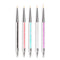 Set de 5 Pinceles para Nail Art - Diseño, Delineado y Decoración de Uñas