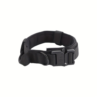 Collar Táctico Militar Reforzado para Perros Medianos y Grandes con Manija de Control - Image 11