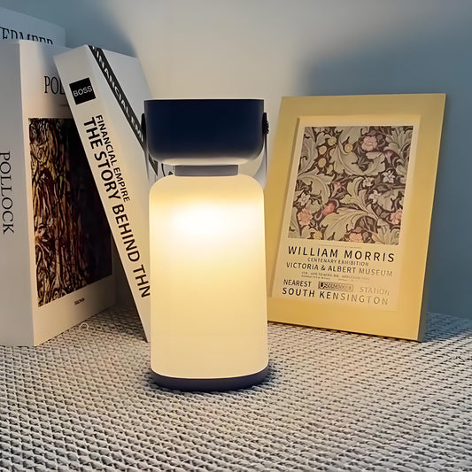 Linterna LED Portátil para Camping con Carga USB y Resistencia al Agua