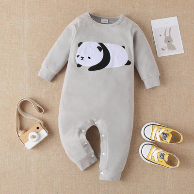 Pelele Bebé con Estampado de Animales y Parches Bordados Multicolor - Image 28