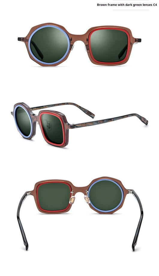 Gafas de Sol Irregulares Casual para Mujer - Diseño Moderno - Image 15
