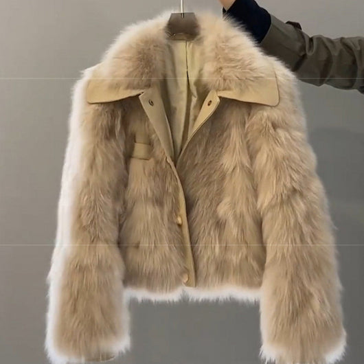 Abrigo de Piel Sintética con Personalidad - Elegancia y Temperamento - Image 7