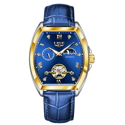 Reloj Mecánico Tourbillon para Hombre Multifuncional Resistente al Agua - Image 7