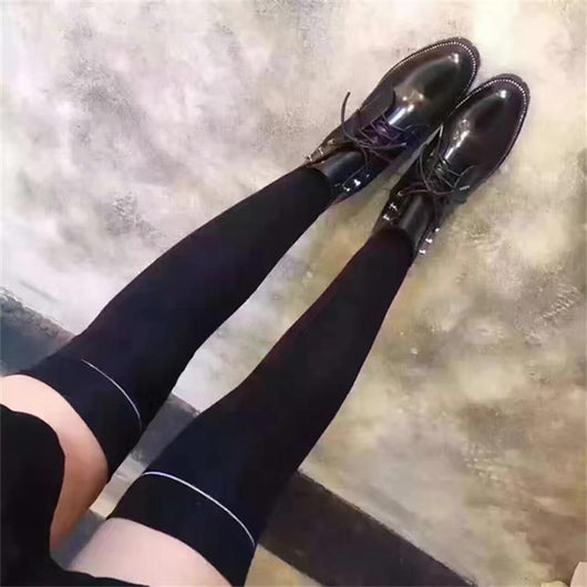 Botas Motociclista Estilo Británico con Suela Gruesa - Image 10