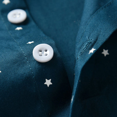 Camisa Cuadrille Clásica Gentleman con Pechera - Estilo Europeo - Image 15