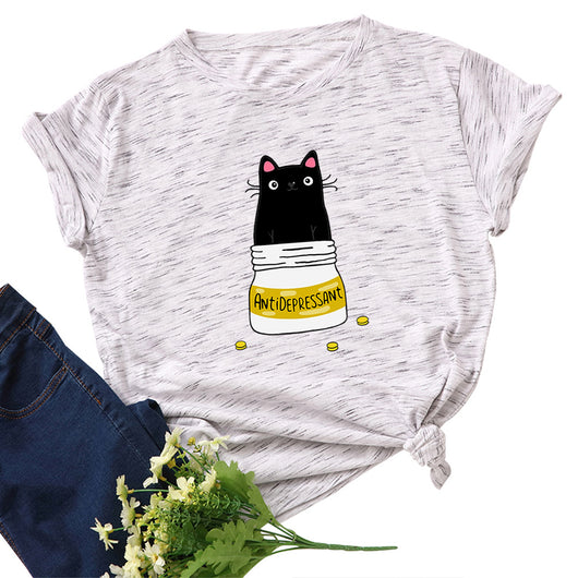 Camiseta Básica Mujer Cuello Redondo Manga Corta 100% Algodón - Image 11