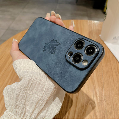 Funda para Teléfono Piel de Cordero Hoja de Arce - Protección Total - Image 6