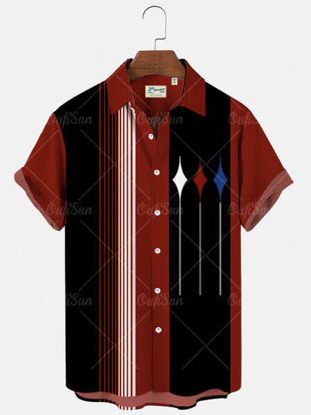 Camisa Hawaiana Casual 3D Estampada para Hombre - Estilo Vacacional Playa - Image 19