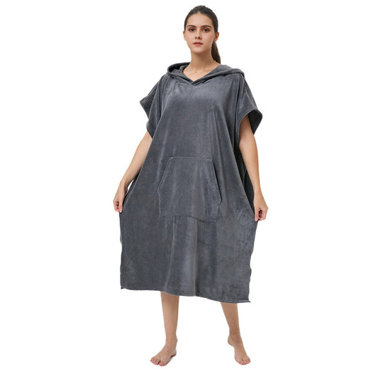 Poncho Toalla Multifuncional Absorbente de Secado Rápido - Image 16