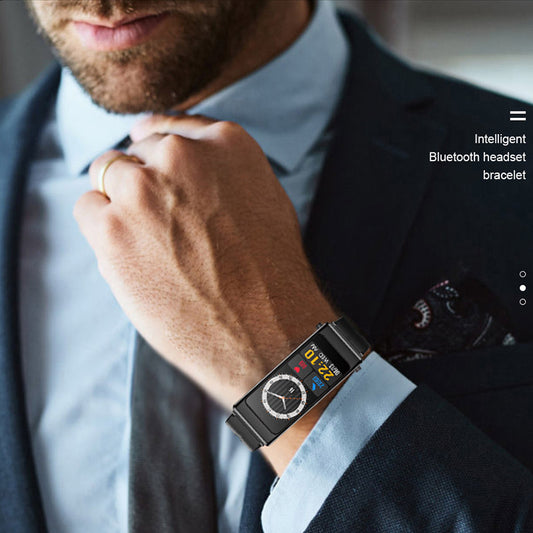 Pulsera Inteligente con Auriculares Bluetooth 2 en 1
