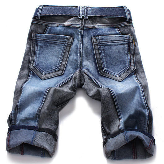Pantalones Slim Casuales con Costura Elástica y Ajuste de Color - Image 13
