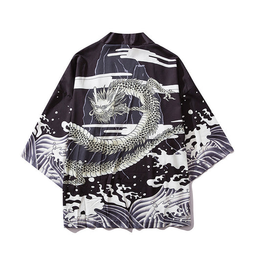Cardigan Hanfu Estilo Antiguo Tang - Diseño Graffiti Fusión Oriental - Image 18
