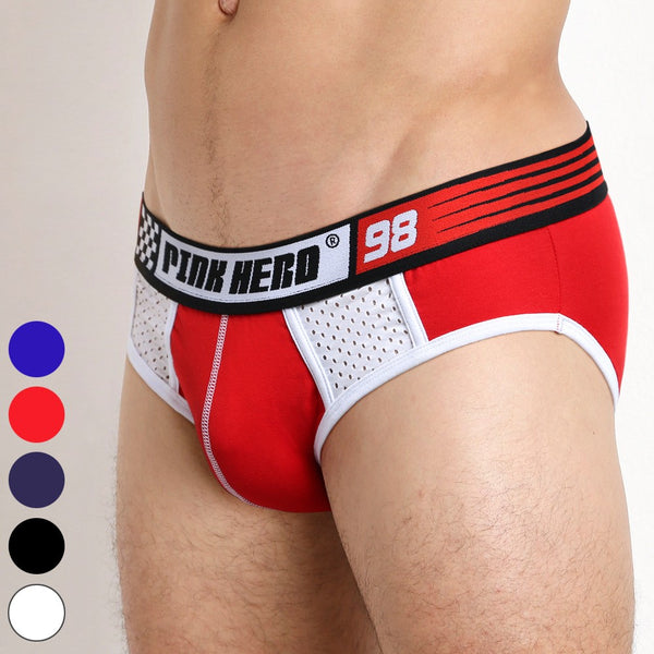 Calzoncillos Deportivos Transpirables con Combinación de Colores