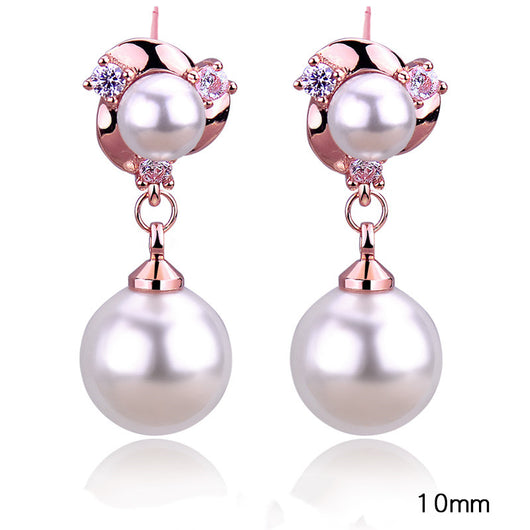 Aretes de Perla con Borla en Plata Esterlina para Mujer - Image 12