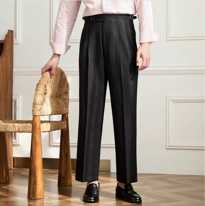 Pantalones Anchos de Talle Alto Sin Planchado - Cómodos y Transpirables - Image 10