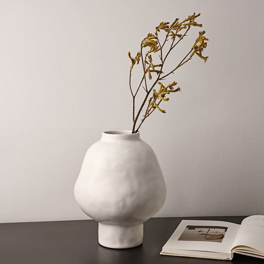 Jarrón Hidropónico de Cerámica Estilo Chino para Flores - Image 3